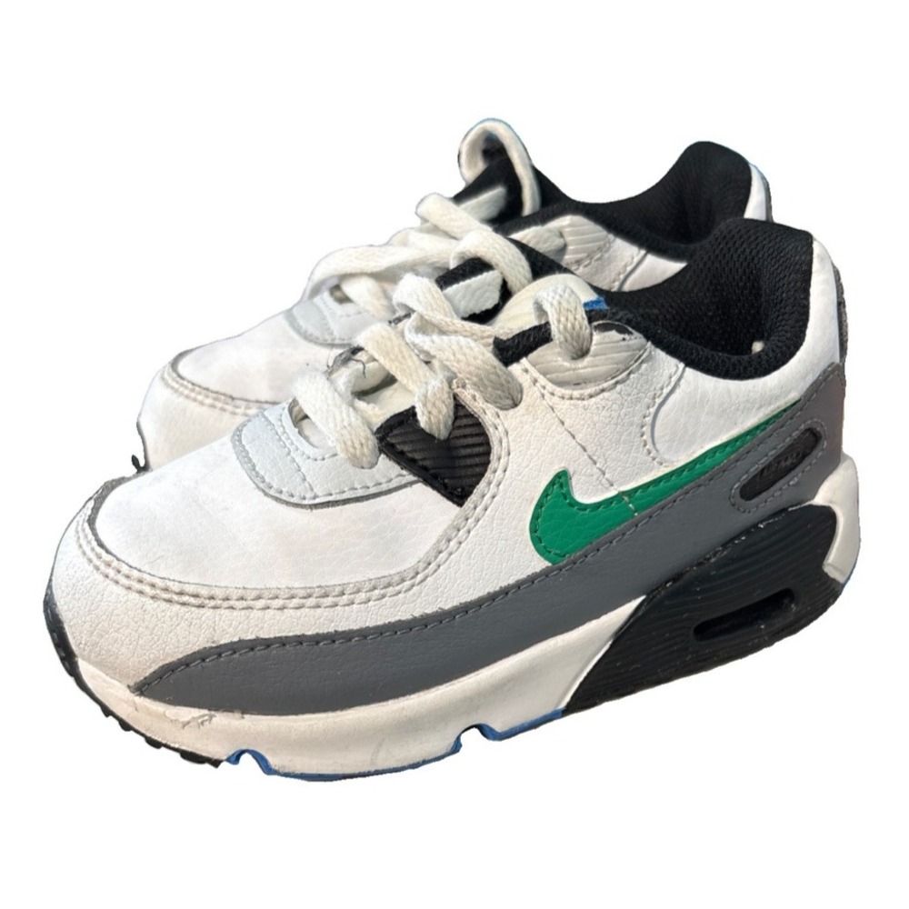 Nike Air Max 90 LTR Sneakers Toddler Sz 8C Stadium Green Swoosh Shoes DV3609-102